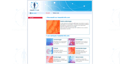 Desktop Screenshot of masante-info.com